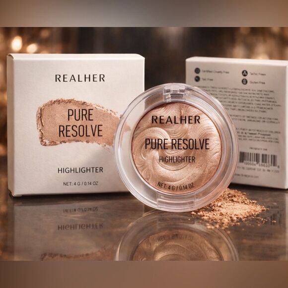 RealHer Other - ✨ RealHer Pure Resolve Highlighter Brand New in Box